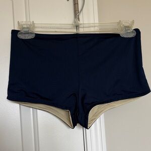 Lands' End Kids Navy Blue Swim Trunks